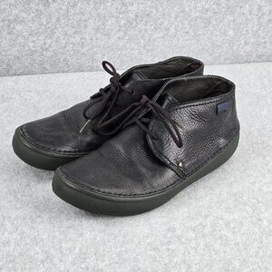Camper Chukka Boots Mens 43 Size 10 Black Leather Alicante Ankle Lace Up Shoes